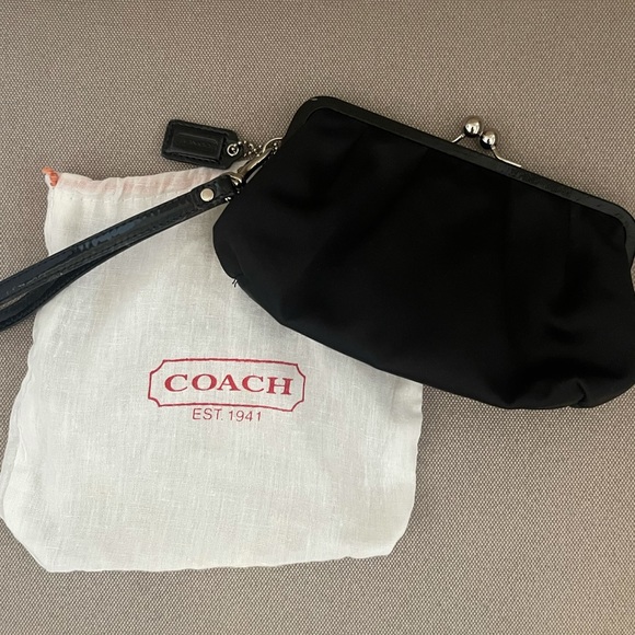 Coach Handbags - *Accepting Offers!* COACH black wristlet